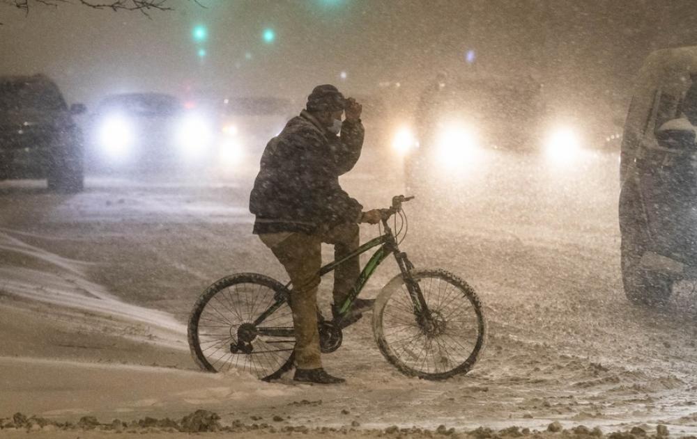 The Weekend Leader - Covid resurgence in northern US states amid colder weather